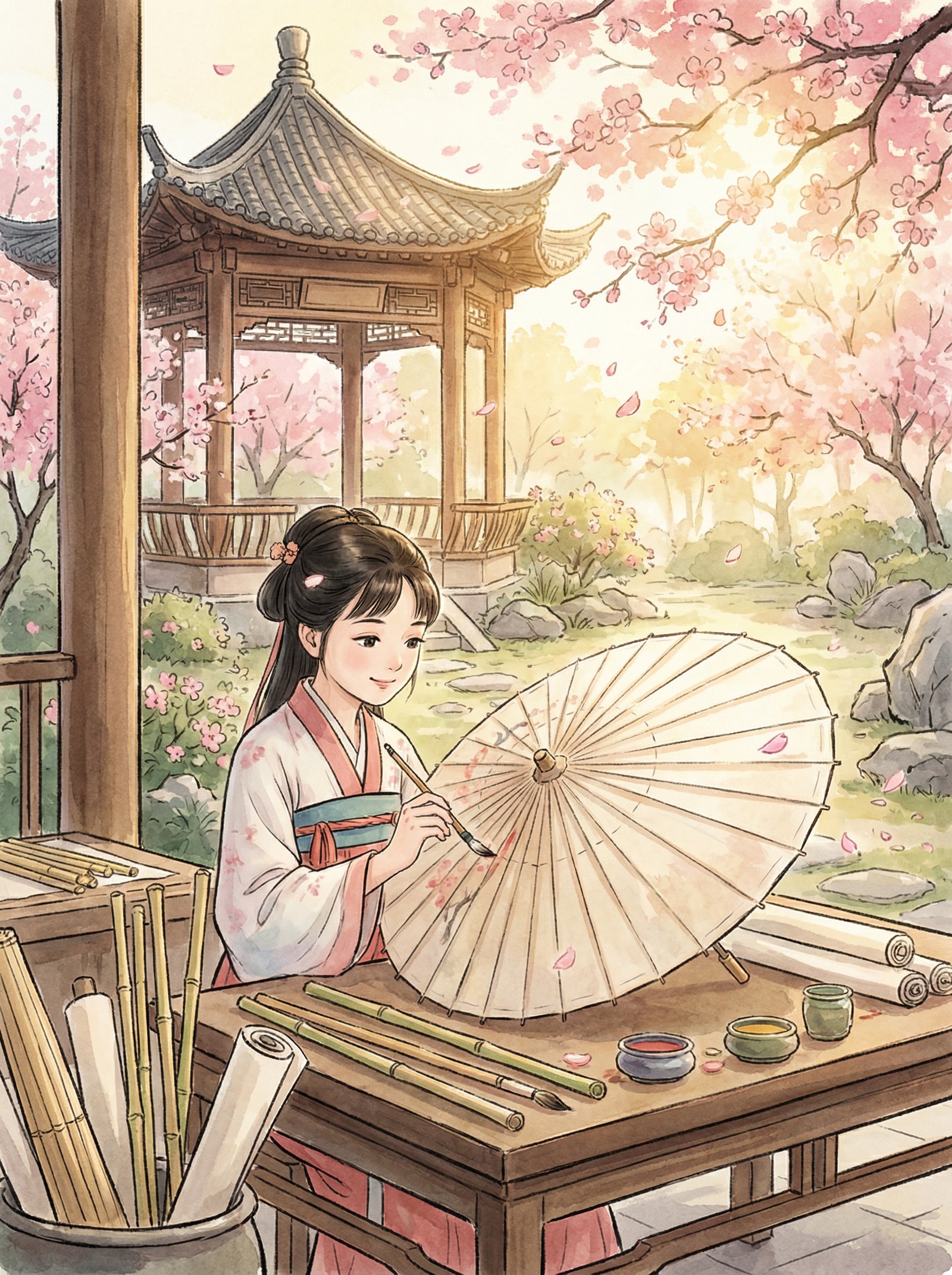 芒果视频动漫-纸伞匠心