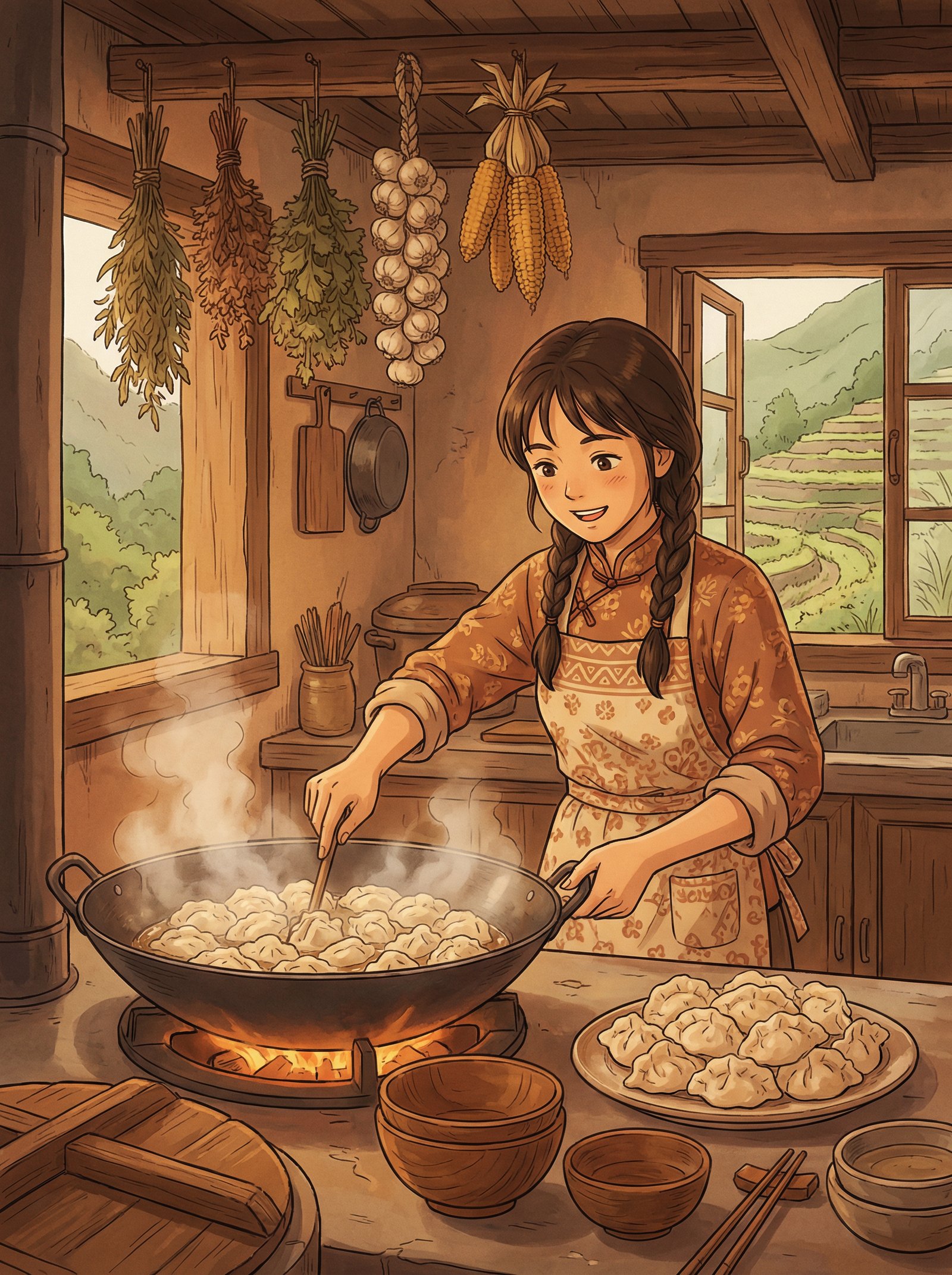 芒果视频动漫-乡村美食
